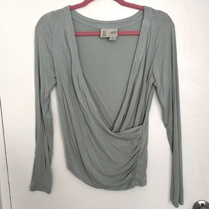 Anthropologie Jersey long sleeve tee